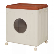 Clothes Storage Box with Lid and Wheels