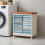 Costway Clothes Storage Box with Lid and Wheels 4