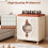 Costway Clothes Storage Box with Lid and Wheels 5