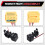 Tuya Wifi  Power Meter with Current Transformer Sensor Clamp 80A  Meter,2CH 7