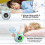 Rveil pour Enfants LCD Ψηφιακό ρολόι αφύπνισης Προπονητής ύπνου avec veilleuse 5 Cou & 2