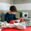 Rveil pour Enfants LCD Ψηφιακό ρολόι αφύπνισης Προπονητής ύπνου avec veilleuse 5 Cou & 3