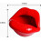 Ceramic Ashtray,Lip Cigarette Holder Smoking Accessories Lips Home Table Ornament Figurines Ashtray 2