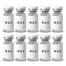 (3ml, 1 box/10 vials) WA3-ml-Fläschchen aus Borosilikatglas, versiegelte Aluminiumkappe und Butylkautschukstopfen