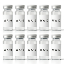 (10ml, 1 box/10 vials) WA10-ml-Fläschchen aus Borosilikatglas, versiegelte Aluminiumkappe und Butylkautschukstopfen