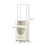Costway 3 Tier Laundry Cart Folding Laundry Hamper with Hanging Bar 3