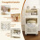 Costway 3 Tier Laundry Cart Folding Laundry Hamper with Lockable Wheels 11