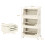 Costway 4 Tier Rolling Laundry Basket Plastic Storage Cart with Wheels 3