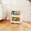 Costway 3 Tier Rolling Laundry Basket Plastic Storage Cart with Wheels 11