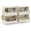 Costway 3 Tier Rolling Laundry Basket Plastic Storage Cart with Wheels 4