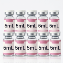 (1 box/10 vials) Confezione da 10 flaconi da 5 ml ciascuno realizzati in vetro di alta qualità
