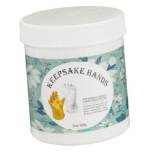 Vaguelly Baby Hand and Footprint Kit, Non-Toxic Plaster Casting Set with Frame, Newborn Keepsake Gift
