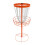 Disc Golf Basket Portable Disc Golf Target with Heavy Duty 24 Chains Orange 2