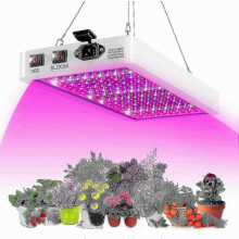 2000 W:n LED-kasvivalo sisäkasveille, 312 LEDiä, täyden spektrin kasvisbloom-kytkin