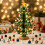 Christmas Advent Calendar with Christmas Tree 24 PCS Ornaments 9