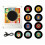 Programmable Vinyl Record Player Fridge Magnet-9 NFC Music Records-for Christmas Refrigerator Decor_ynan2 1