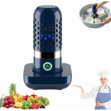 Gemüsereiniger, Eat Cleaner Obst- und Gemüsewaschspray, Obst- und Gemüsewaschmaschine, Tragbarer kabelloser USB-Gemüsewascher_yzae
