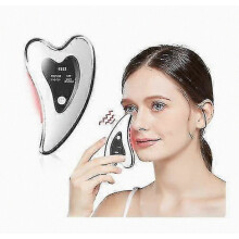 Gua Sha gezichtsapparaten - Elektrische Gua Sha - Gezichtssculptuurapparaat - Faceliftapparaat - Verwarmde, vibrerende en roodlicht gez