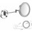 Makeup Mirror with LED Light Shaving Mirror Wall Mounted 3X Magnification Extendable and Chrome Finished with Drilling/Without Drilling 2