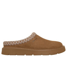 (7 UK, Chestnut) Skechers Womens Keepsakes Cozy - Cozy Cascade Slippers