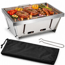 Folding BBQ Charcoal Barbecue Portable Grills Steel Stainless Mini Picnic Stoves