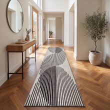 (80x300 cm _ Long Hallway Runner Rug Geometric Printed Carpet, Jett) Hallway Runner Rug Living Room Carpet Printed Rugs