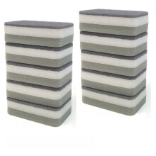 (10Pcs Spong) 2 in 1 muovinen astianpesuaineannostelija työtasolle saippuapumppuannostelija pesuallas keittiöön ja