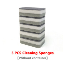 (5Pcs Spong) Saippua-annostelijalaatikko Puristinannostelija Pesunestesäiliö Keittiö Kylpyhuone Automaattinen Pesuainevaahto