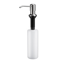 (Brushed Nickel) Keittiön saippua-annostelijat 500 ml:n sisäänrakennettu saippua-annostelija keittiön kylpyhuonetarvikkeille