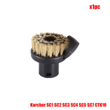 (set6) Cepillos de nailon de nuevo diseño compatibles con la limpiadora a vapor portátil Karcher SC1 SC2 SC3