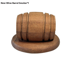 (New-Smoker) Zestaw do wędzenia koktajli z wiórkami drewna jabłoniowego, wiśniowego, dębowego, pekanowego, whisky,