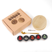 (Smoking Set) Zestaw do palenia koktajli, odpowiedni na prezenty z whisky Bourbon, odpowiedni dla mężczyzn, zaparzacz