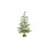 Home 3ft Green Base Wrapped Christmas Tree 2