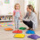Set di pietre di equilibrio per bambini, antiscivolo, impilabili, 6 pezzi 1