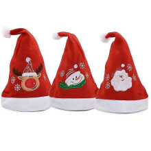 Christmas Decorations, Hats, Plush Santa Claus for Holiday Party Fun