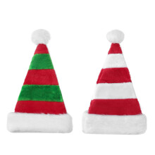 2 Pieces Santa Hat, Adult Plush Costume, Christmas Ornaments