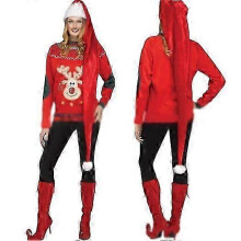 Santa Hats for Adults, Extra Long Hat, Christmas Holiday Party red