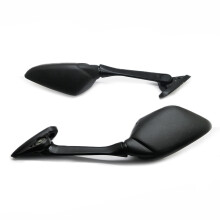 (black, long pole) Suministro comercial de espejos retrovisores de plástico para motocicletas YZF-R2, R3, R15, 2014-2017.