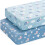 Yukkidds Cot Bed Sheets 140x70 cm Fitted 2 Pack Toddler Bed Sheets 1