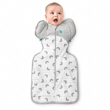 Love To Dream Swaddle 2 in 1 Transition Bag, L 8.5-11kg, Rainbow, 2.5T