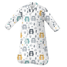 MIKAFEN 3.5 Tog Long Sleeve Baby Sleeping Bag,Winter Sleep Sack,0-4 Years