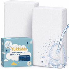 Yukkidds Waterproof Next to Me Crib Mattress Protector 83-85 x 50-51 cm