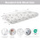 Little Grape Land Cot Bed Sheets 140 x 70 cm, Baby Fitted Sheets 2 Pack 3