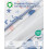FIEMOL Baby Sleeping Bag 0-6 Months 1.5 Tog, Soft Cotton Sleep Sack 3