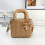 (Brown) Sweet style diamond square bag Sweet style diamond square bag 1