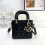 (Black) Sweet style diamond square bag Sweet style diamond square bag 1