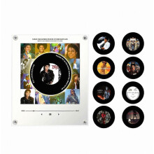 Slimme magnetische koelkastlamp met muziekfunctie, aanraakbediening voor vinylplaten, nachtlampje met ingebouwde LED-verlichting, decoratieve lam