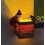 Mini Refrigerator Magnet Christmas Stack Magnet Santa Claus Black Cat Fireplace Stack Fridge Decoration for Festive 3
