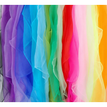 20 Colourful Juggling Scarves, Square Chiffon Scarves for Nursery, Dance and Gymnastics, 60 x 60 cm