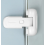 Childproof Refrigerator Door Lock, Secure Fridge Latch for Children, Pets and Elderly, White 1